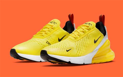 nieuwste nike air max 270 yellow heren